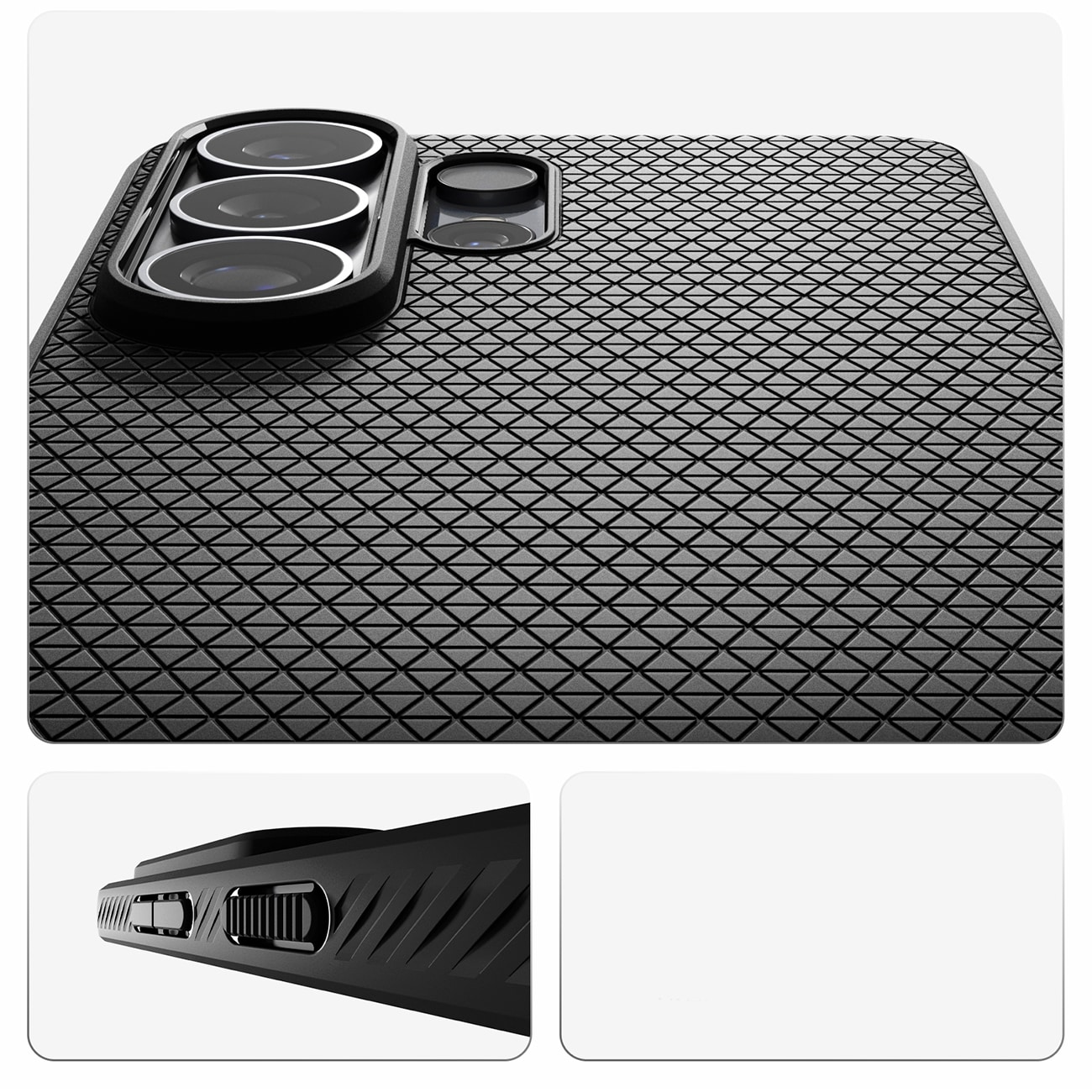 Spigen Liquid Air Mag Mag MagSafe kotelo Samsung Galaxy S26 Ultra - musta