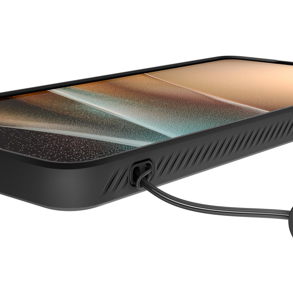 Spigen Liquid Air Mag Mag MagSafe kotelo Samsung Galaxy S26 Ultra - musta