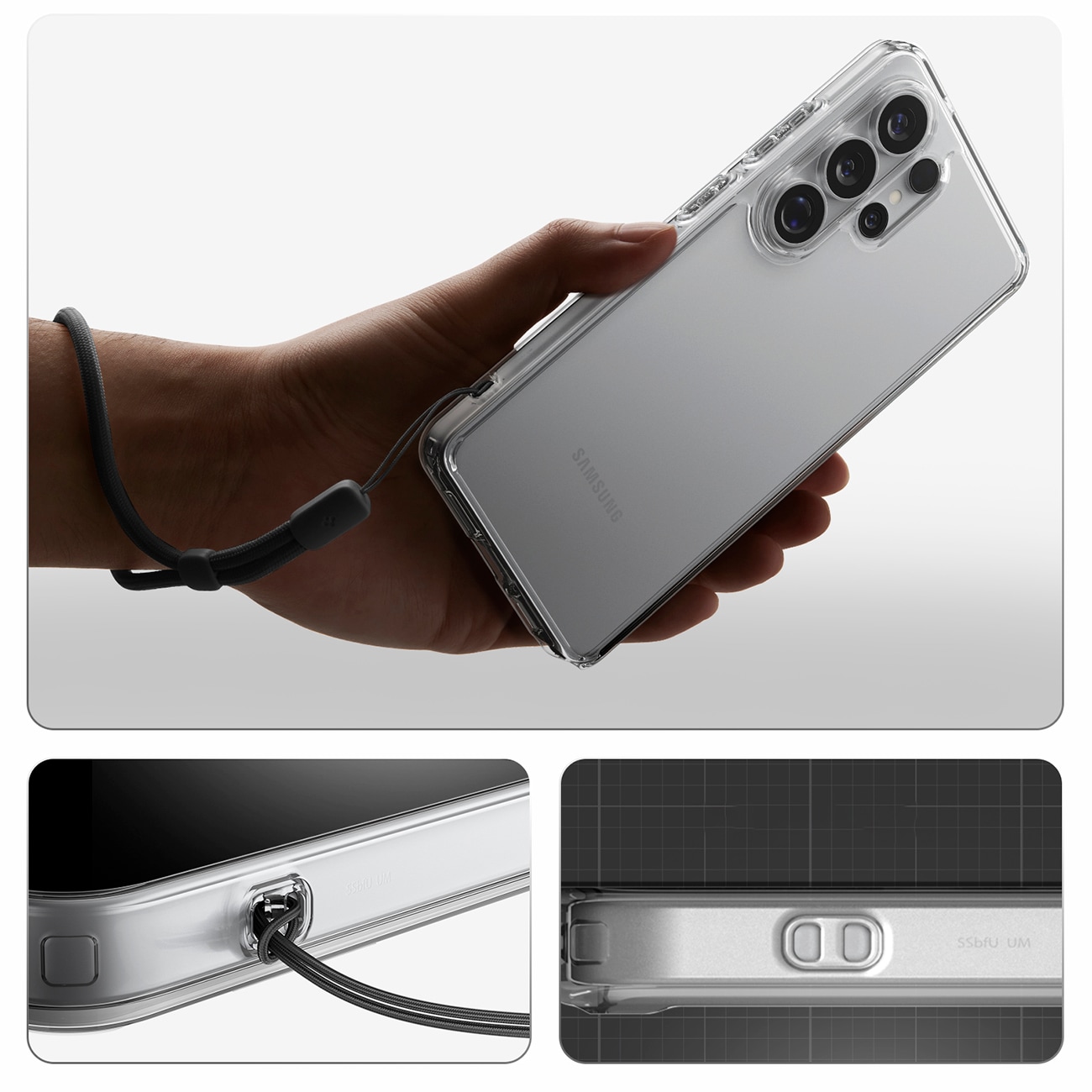 Spigen Ultra hybridi kotelo Samsung Galaxy S26 Ultra - läpinäkyvä - läpinäkyvä
