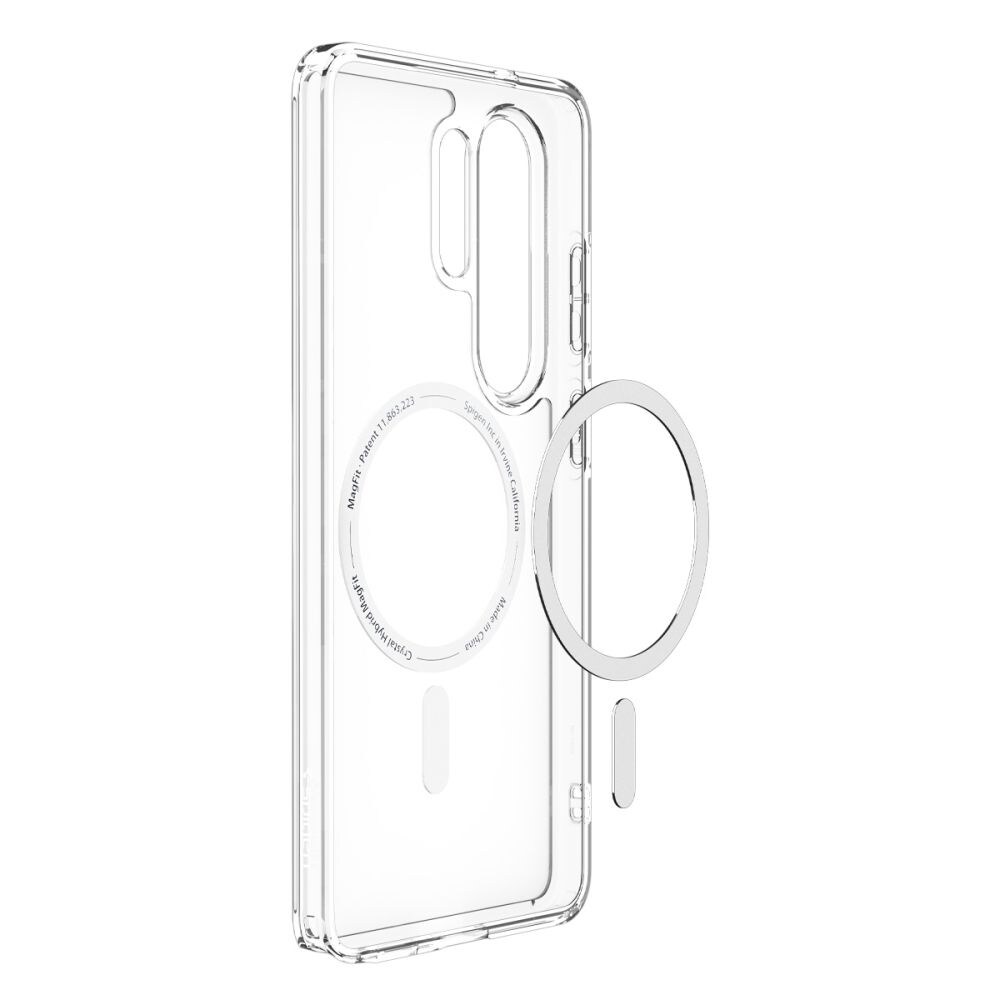 Spigen Ultra Hybrid Mag Mag MagSafe -kotelo Samsung Galaxy S26 Ultra - Kirkas ja valkoinen