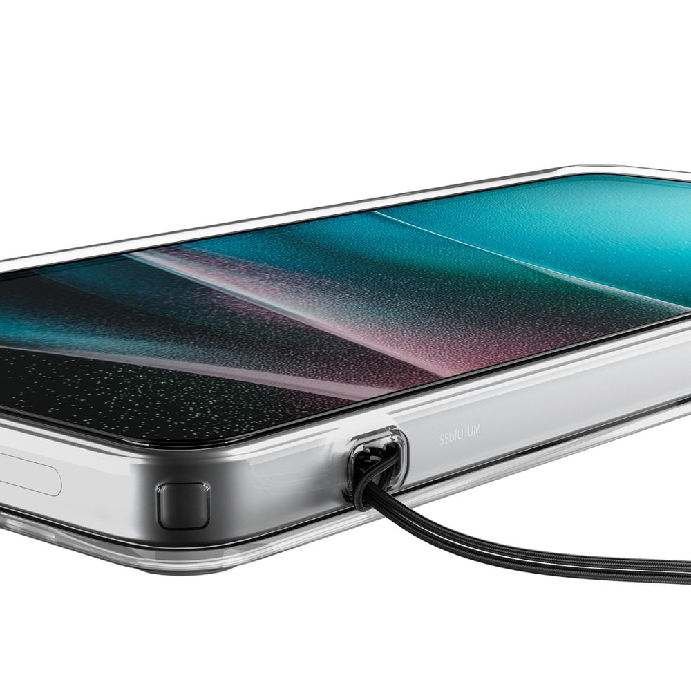 Spigen Ultra Hybrid Mag Mag MagSafe -kotelo Samsung Galaxy S26 Ultra - Kirkas ja valkoinen