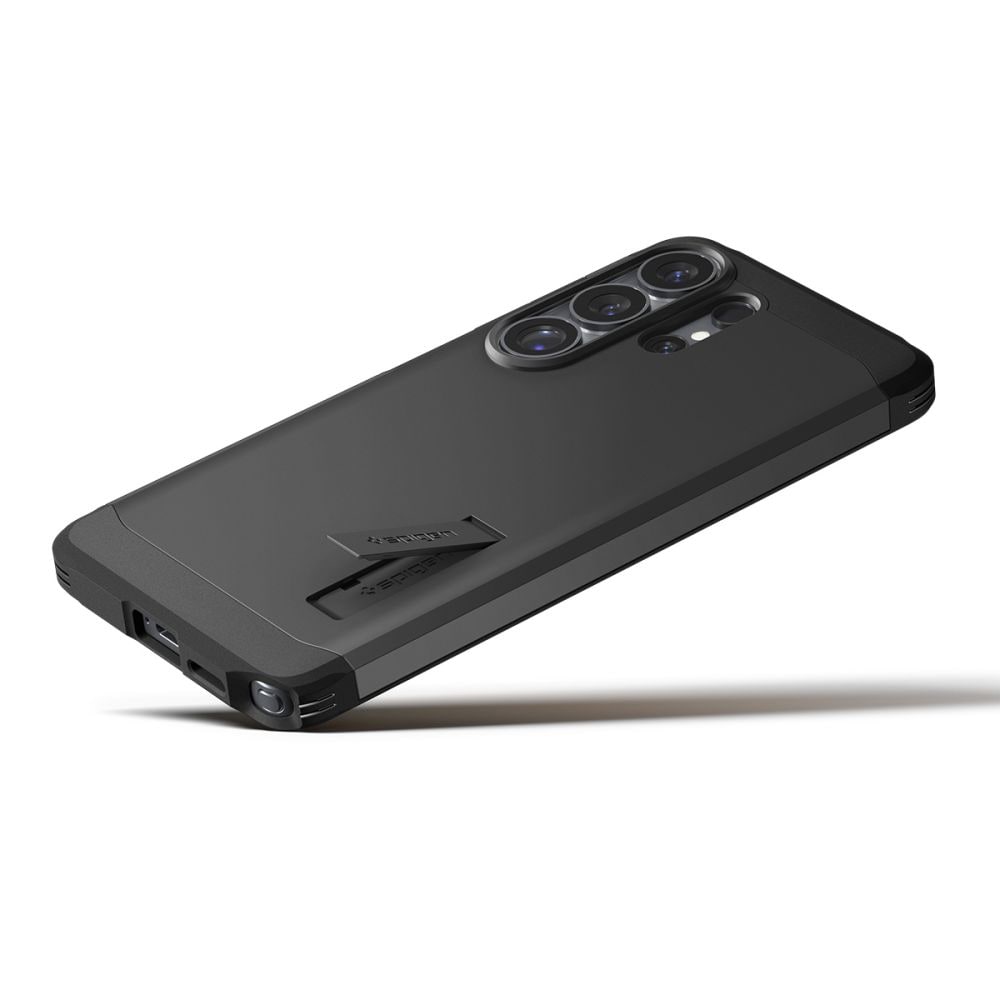 Spigen Tough Armor Mag Mag MagSafe -kotelo Samsung Galaxy S26 Ultra - mustalle puhelimelle - musta