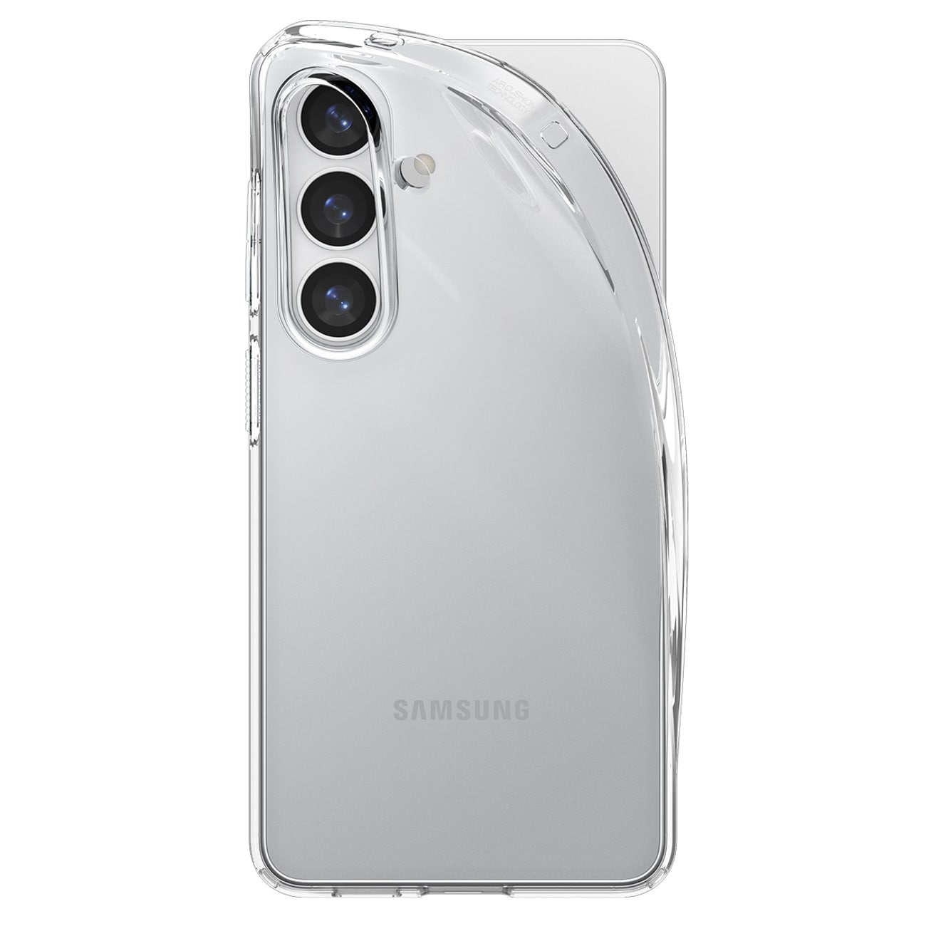 Spigen Nestekide kotelo Samsung Galaxy S26+:lle - läpinäkyvä