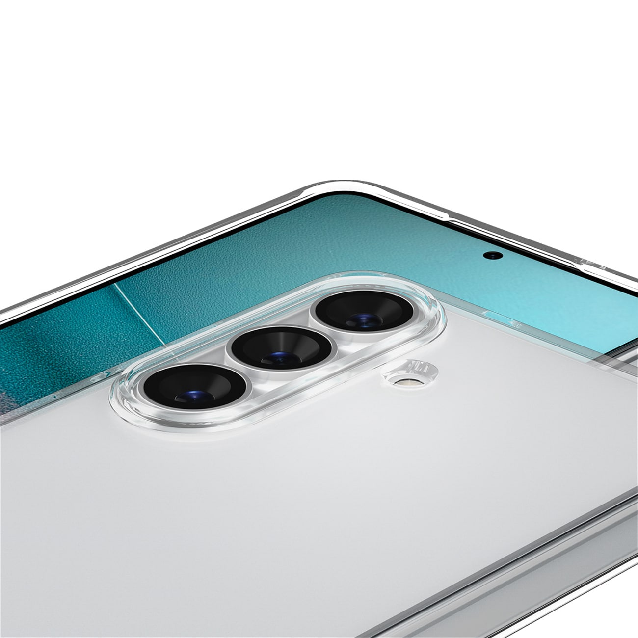 Spigen Nestekide kotelo Samsung Galaxy S26+:lle - läpinäkyvä