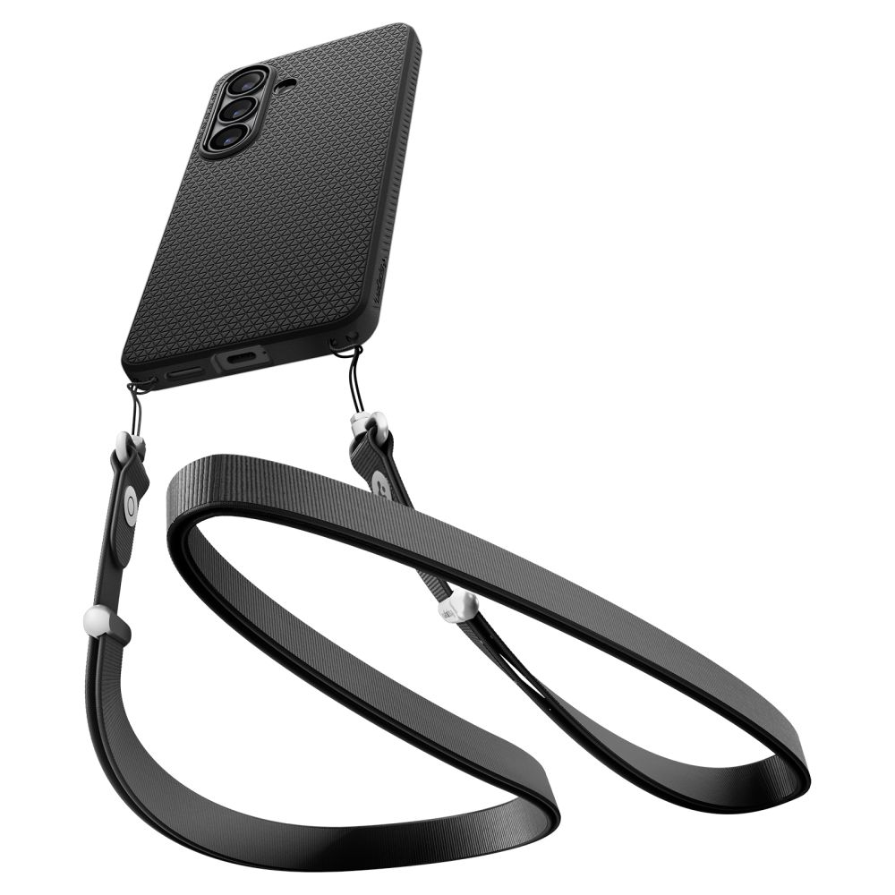 Spigen Liquid Air Mag Mag MagSafe -kotelo Samsung Galaxy S26 - mustalle puhelimelle - musta
