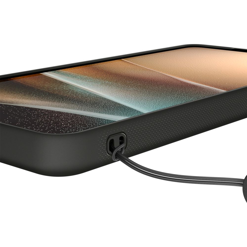 Spigen Nano Pop Mag Mag MagSafe -kotelo Samsung Galaxy S26 Ultra - mustalle puhelimelle - musta