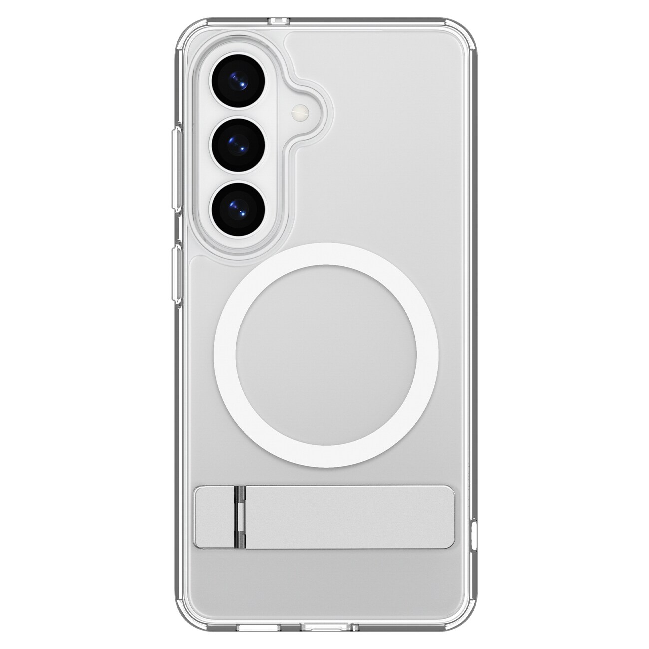 Spigen Ultra Hybrid S Mag MagSafe -kotelo Samsung Galaxy S26:lle - Kirkas ja valkoinen