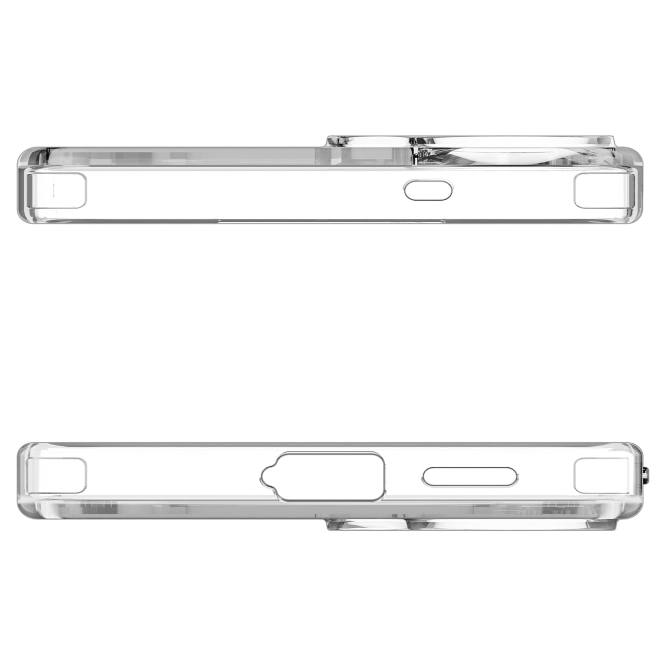 Spigen Ultra Hybrid S Mag MagSafe -kotelo Samsung Galaxy S26:lle - Kirkas ja valkoinen