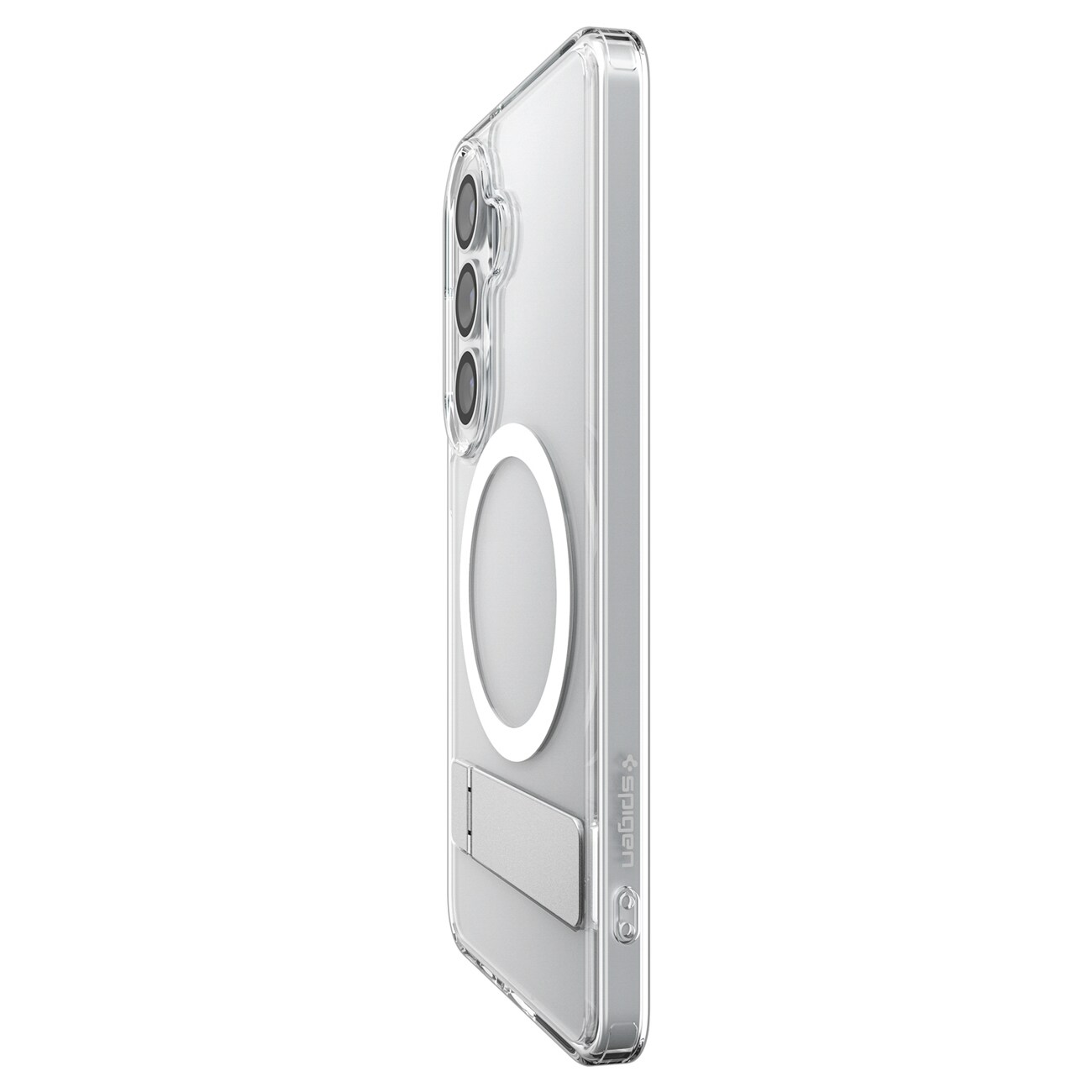 Spigen Ultra Hybrid S Mag MagSafe -kotelo Samsung Galaxy S26:lle - Kirkas ja valkoinen