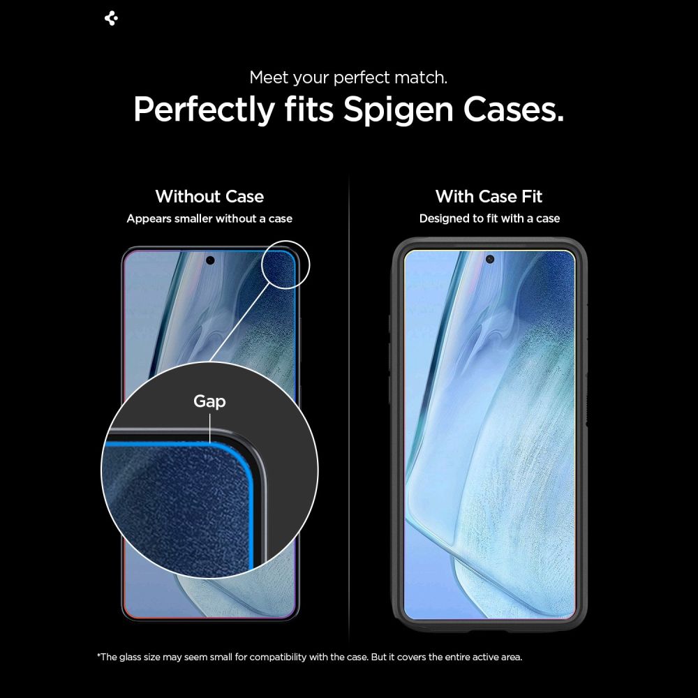 Spigen Glas.Tr Ez Fit Pro heijastuksenesto karkaistu lasi 2-pack Samsung Galaxy S26 Ultra