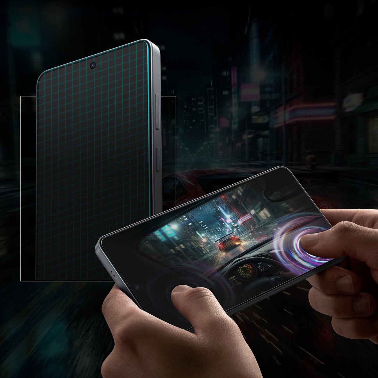 Spigen Glas.Tr Ez Fit Pro HD karkaistu lasi Samsung Galaxy S26 Ultra -puhelimelle