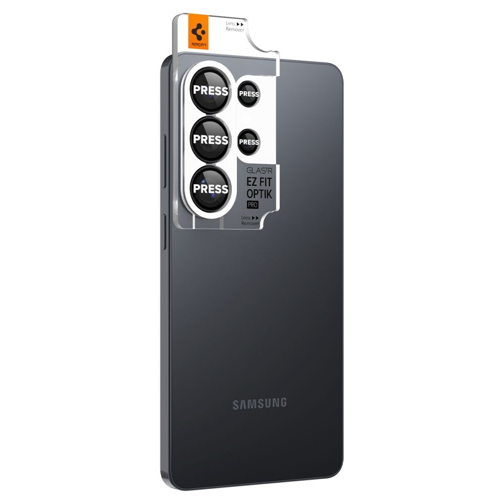 Spigen Glas.Tr Ez Fit Optik Pro HD - 2-pack kameransuoja Samsung Galaxy S26 Ultra - musta