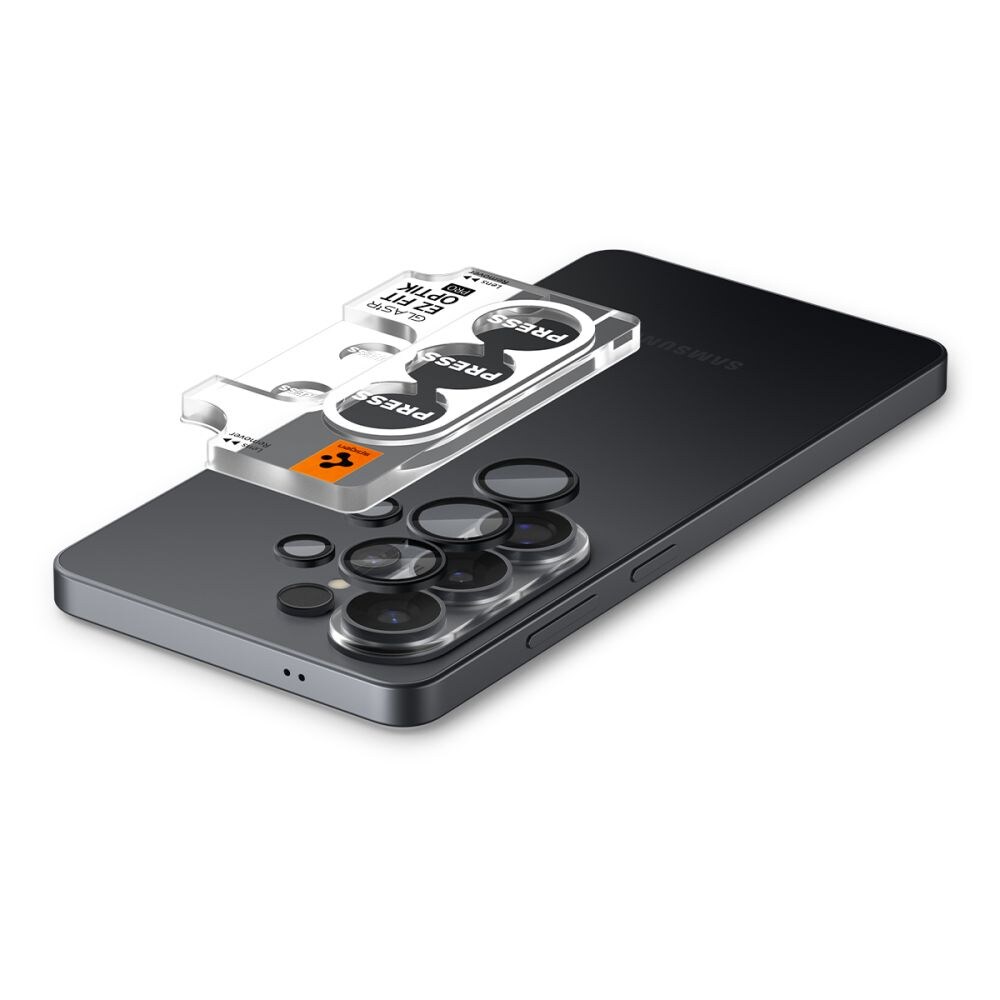 Spigen Glas.Tr Ez Fit Optik Pro HD - 2-pack kameransuoja Samsung Galaxy S26 Ultra - musta