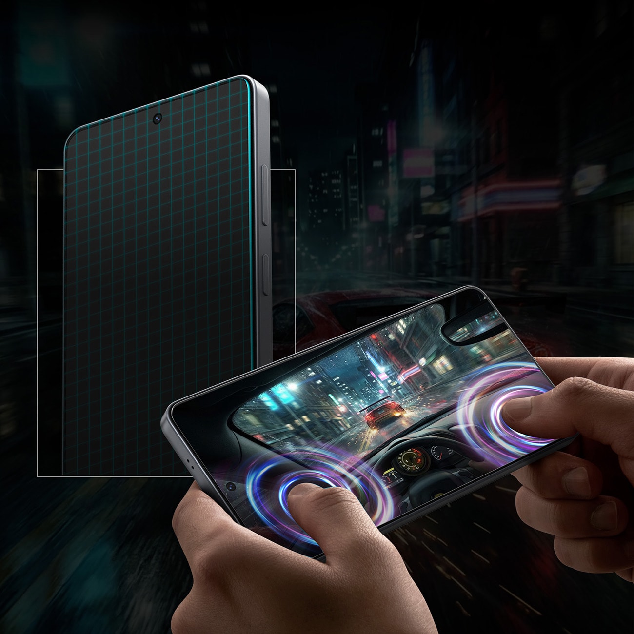 Spigen Glas.Tr Ez Fit Pro HD karkaistu lasi Samsung Galaxy S26+ -puhelimelle