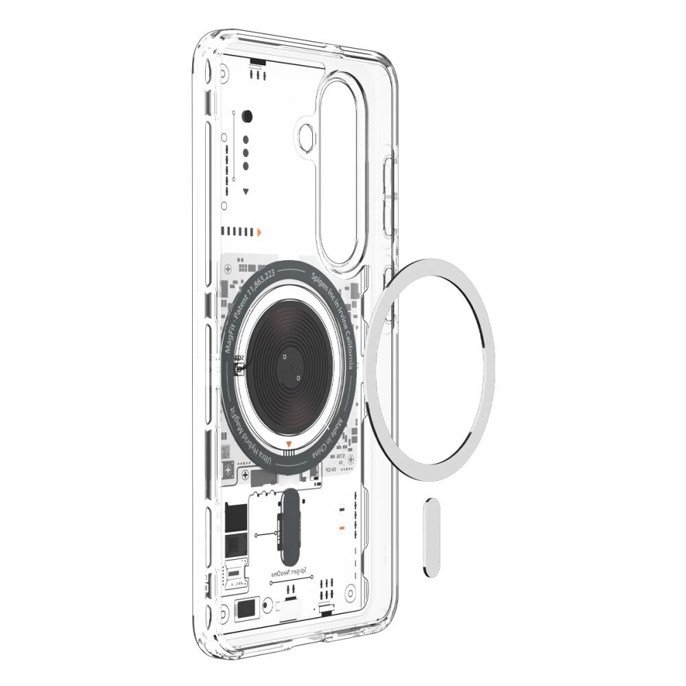 Spigen Ultra Hybrid Mag Mag MagSafe kotelo Samsung Galaxy S26+ Neo One - läpinäkyvä - läpinäkyvä