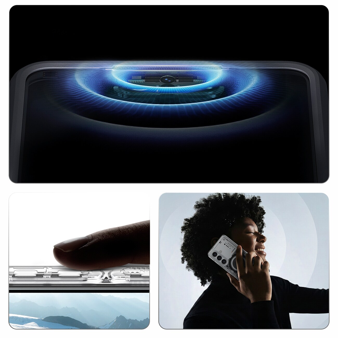 Spigen Ultra Hybrid Mag Mag MagSafe kotelo Samsung Galaxy S26 Neo One - läpinäkyvä - läpinäkyvä
