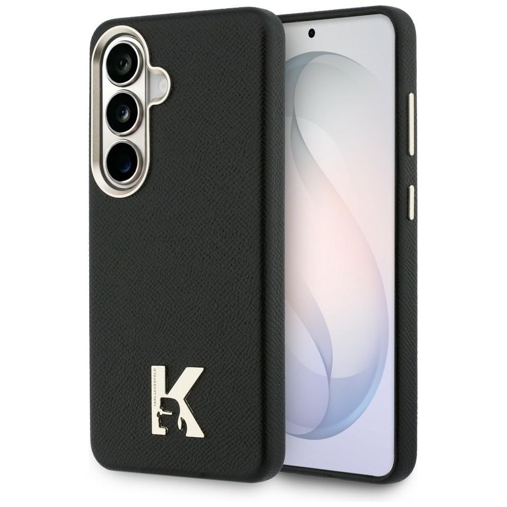 Karl Lagerfeld K Metal Logo MagSafe Kotelo Samsung Galaxy S26 - musta
