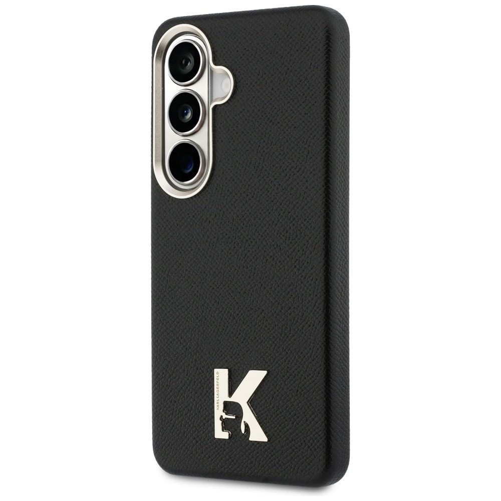 Karl Lagerfeld K Metal Logo MagSafe Kotelo Samsung Galaxy S26 - musta