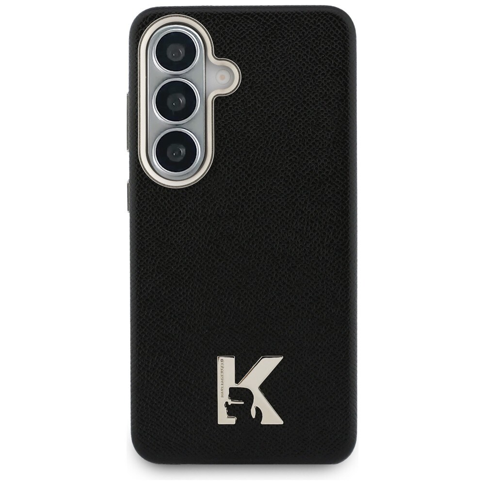 Karl Lagerfeld K Metal Logo MagSafe Kotelo Samsung Galaxy S26 - musta