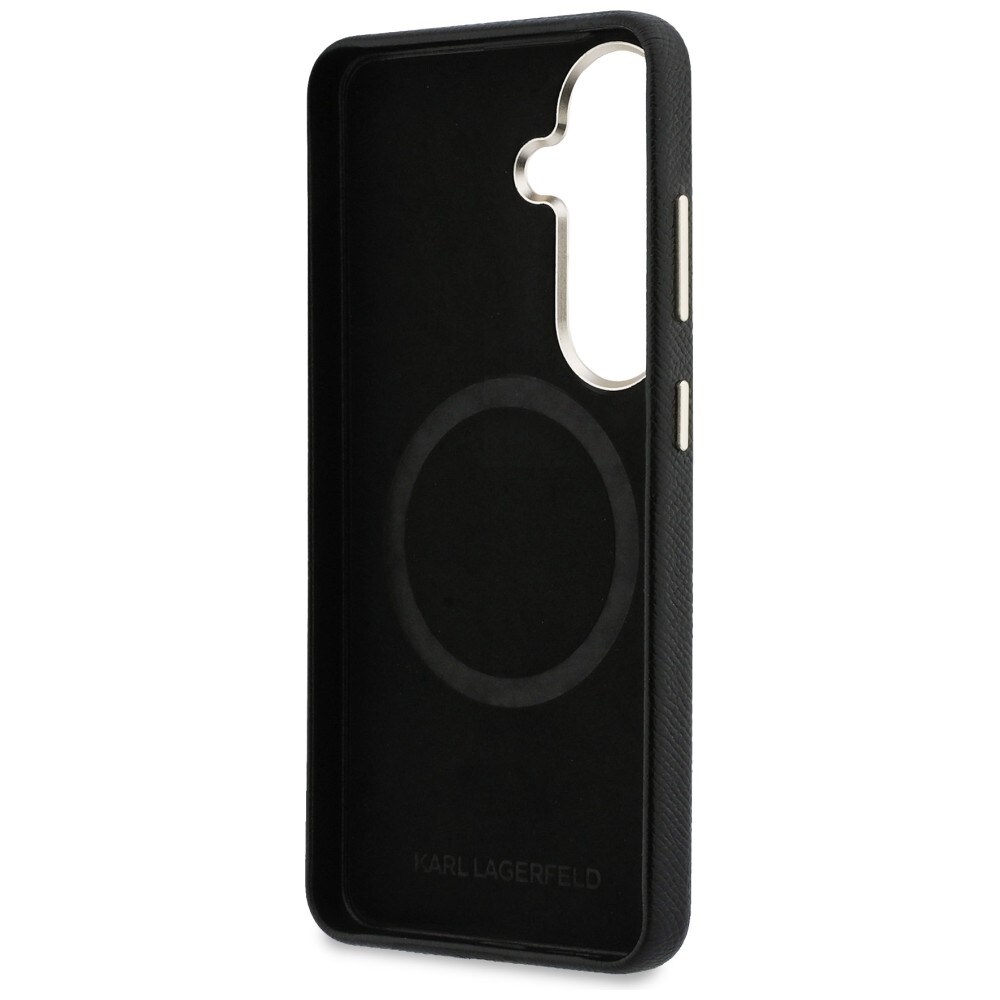 Karl Lagerfeld K Metal Logo MagSafe Kotelo Samsung Galaxy S26 - musta