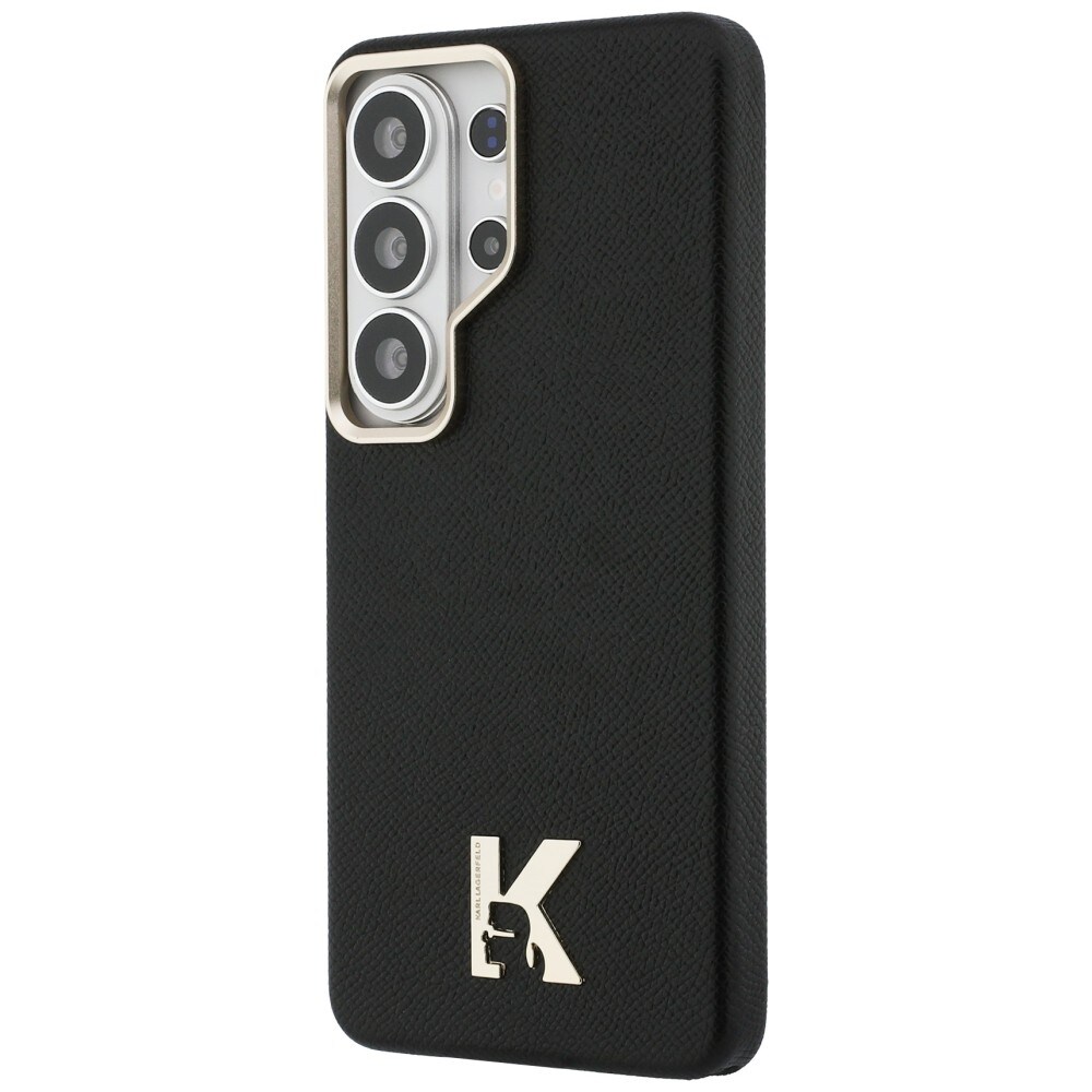 Karl Lagerfeld K Metal Logo MagSafe kotelo Samsung Galaxy S26 Ultra - musta