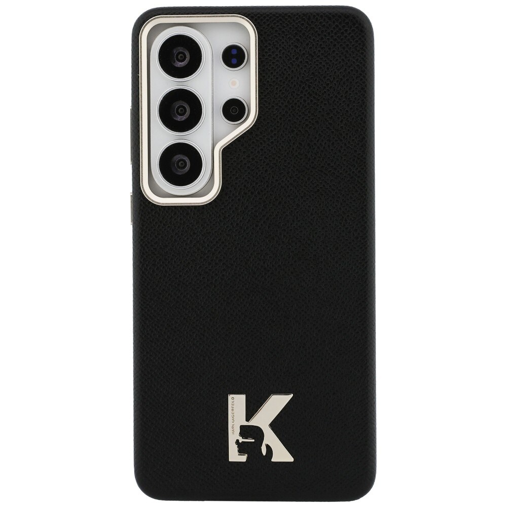 Karl Lagerfeld K Metal Logo MagSafe kotelo Samsung Galaxy S26 Ultra - musta
