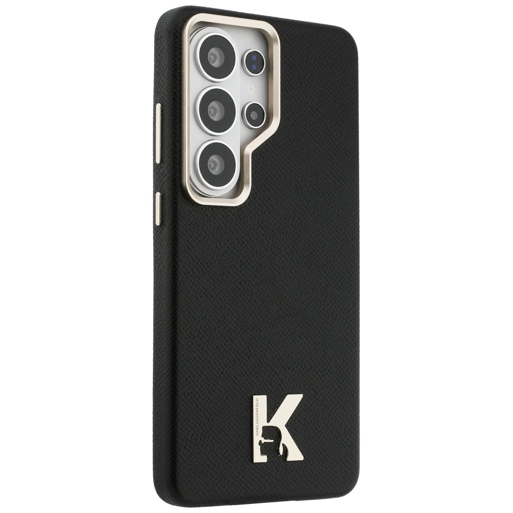 Karl Lagerfeld K Metal Logo MagSafe kotelo Samsung Galaxy S26 Ultra - musta