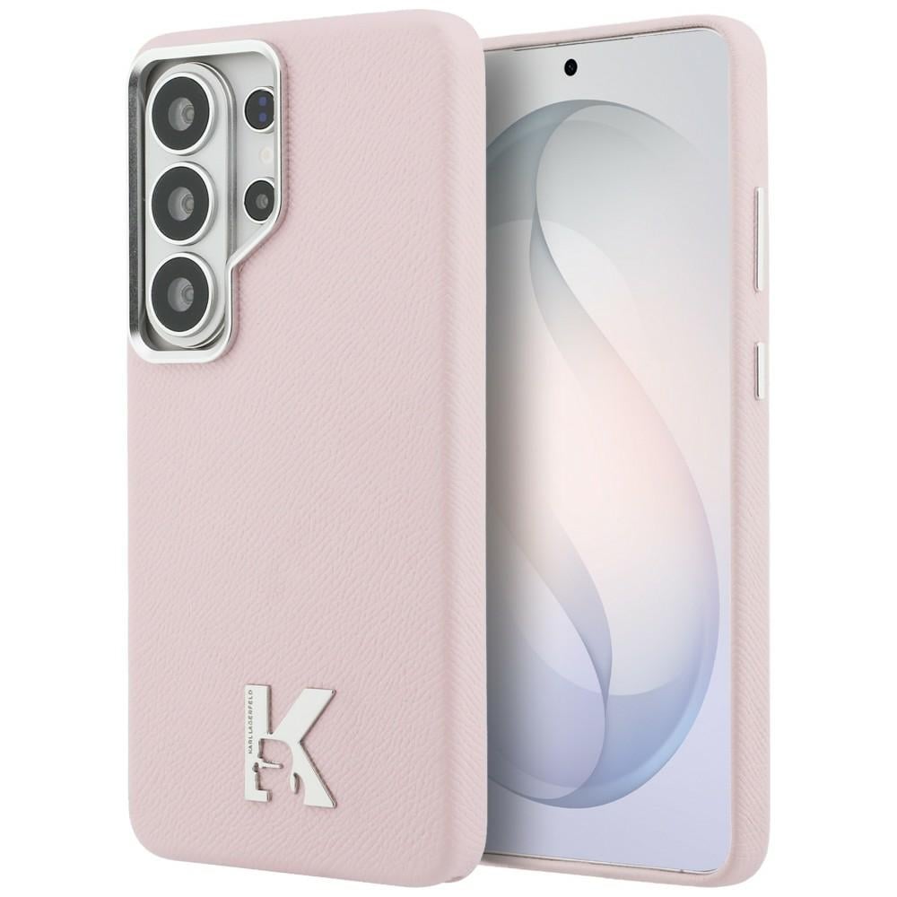 Karl Lagerfeld K Metal Logo MagSafe Case for Samsung Galaxy S26 Ultra - vaaleanpunainen