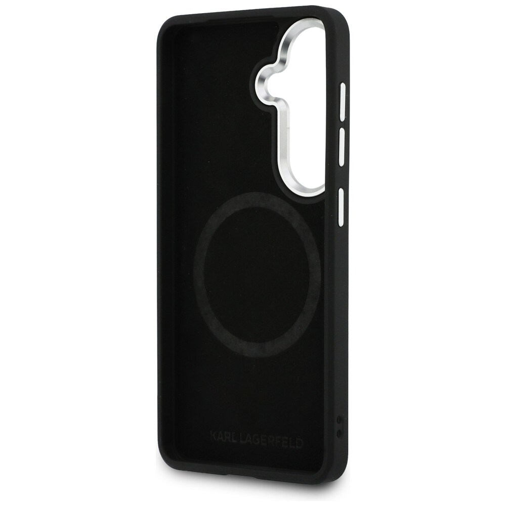 Karl Lagerfeld rei'itetty KL MagSafe Case for Samsung Galaxy S26 - ruskea