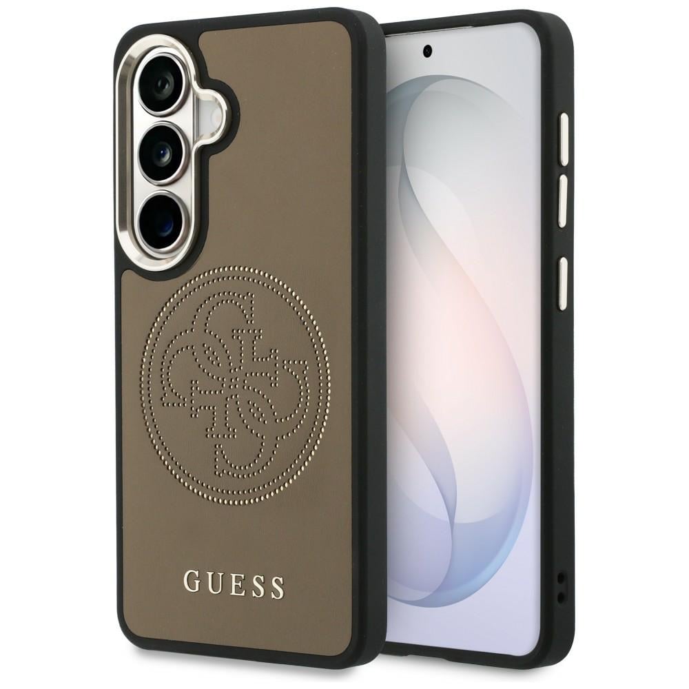 Guess Rei'itetty logo MagSafe-kotelo Samsung Galaxy S26:lle - ruskea