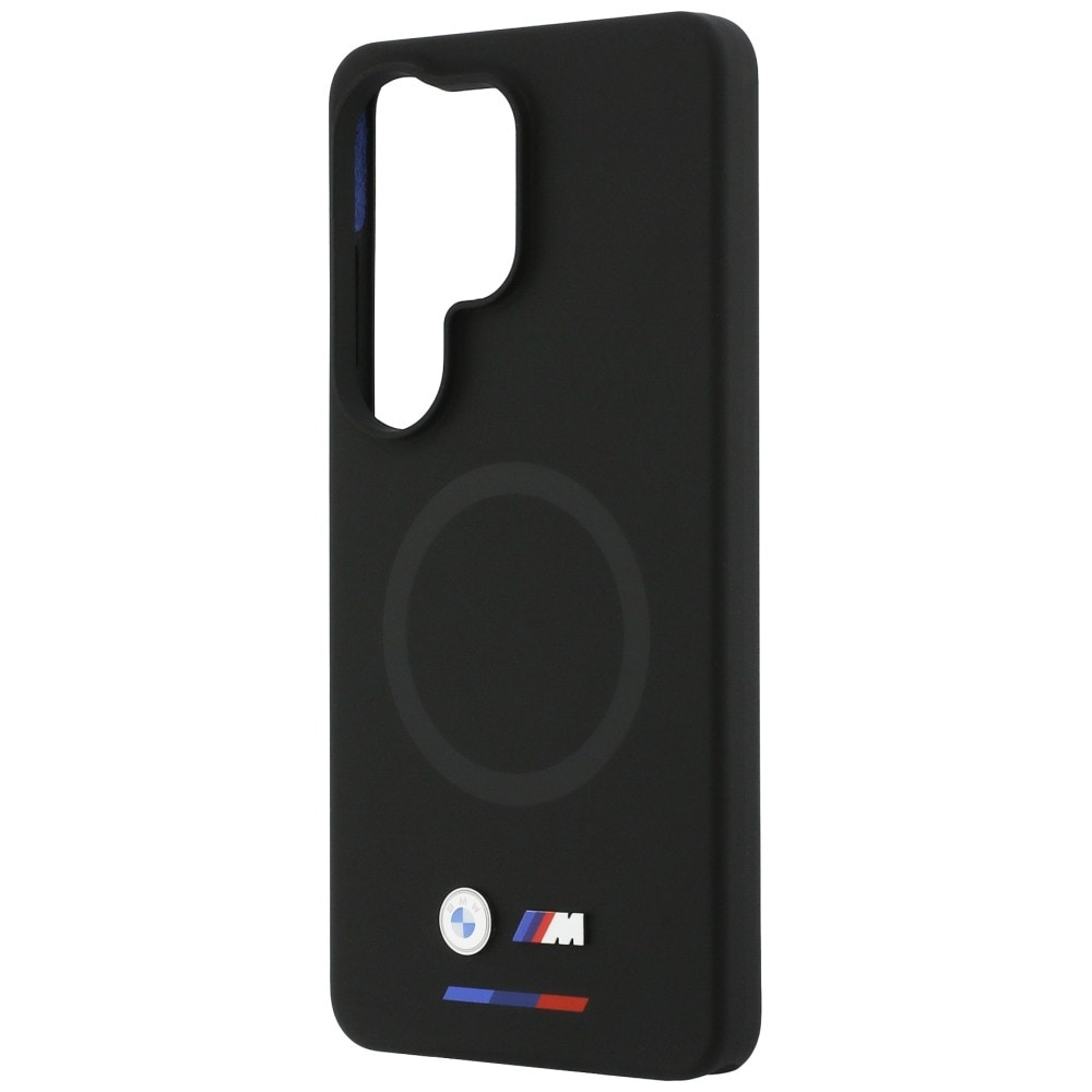 BMW M Silikoni MagSafe suojakotelo Samsung Galaxy S26 Ultra - mustalle - musta