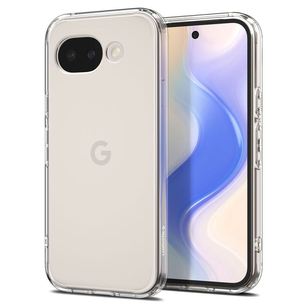 Spigen Ultra hybridi kotelo Google Pixel 10A:lle - läpinäkyvä