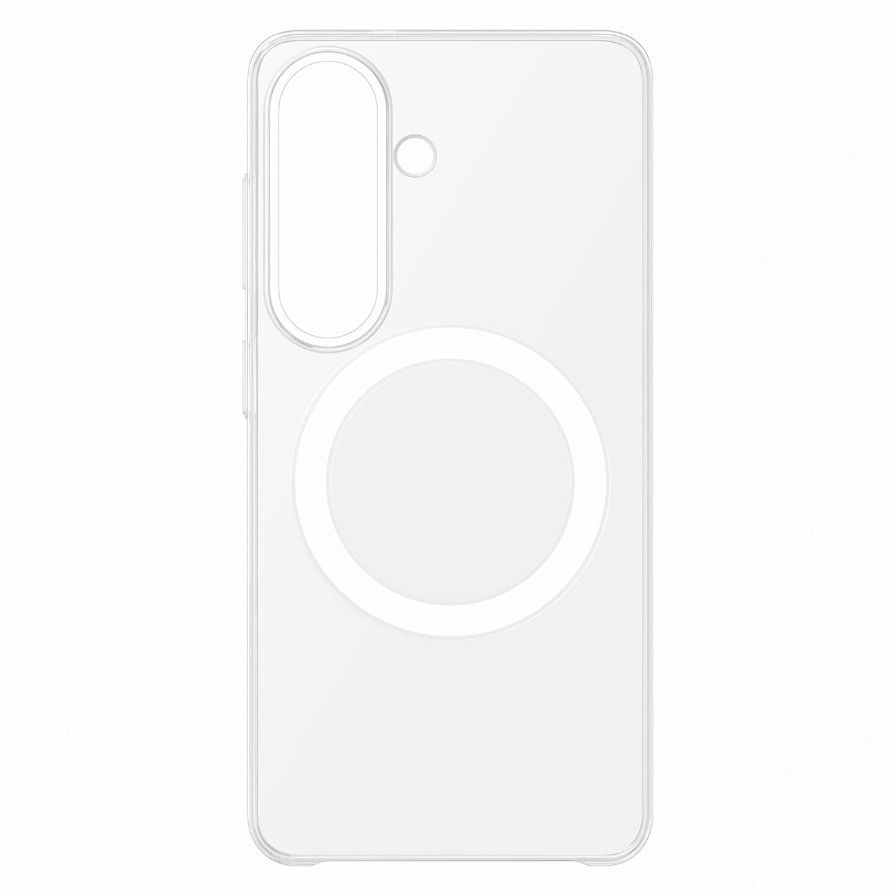 Samsung Kirkas Magnet Kotelo Galaxy S26:lle, MagSafe-yhteensopiva - läpinäkyvä