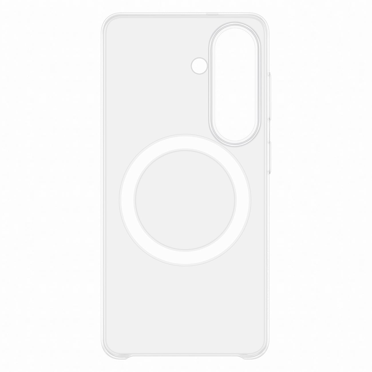 Samsung Kirkas Magnet Kotelo Galaxy S26:lle, MagSafe-yhteensopiva - läpinäkyvä