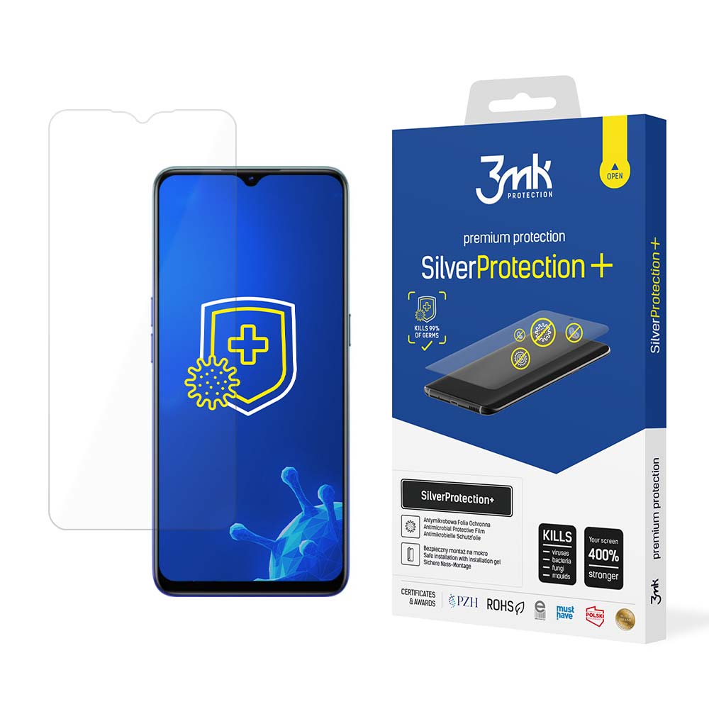 3mk SilverProtection+ -suojakalvo Oppo Reno 3:lle