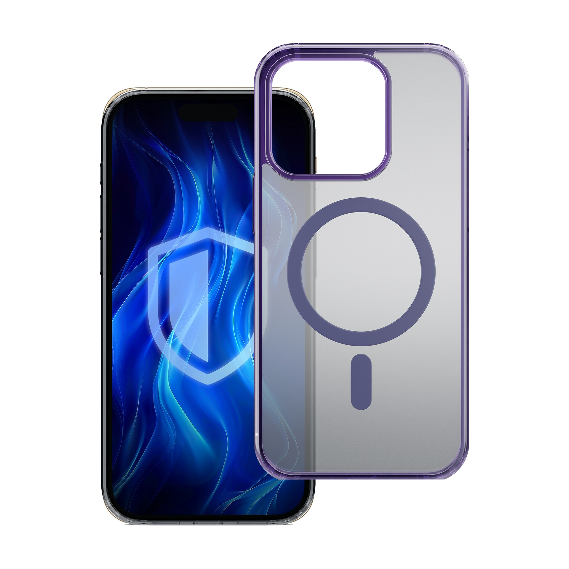 3mk Frosty MagCase Violetti kotelo Apple iPhone 15 Pro Maxille - violetti - lila