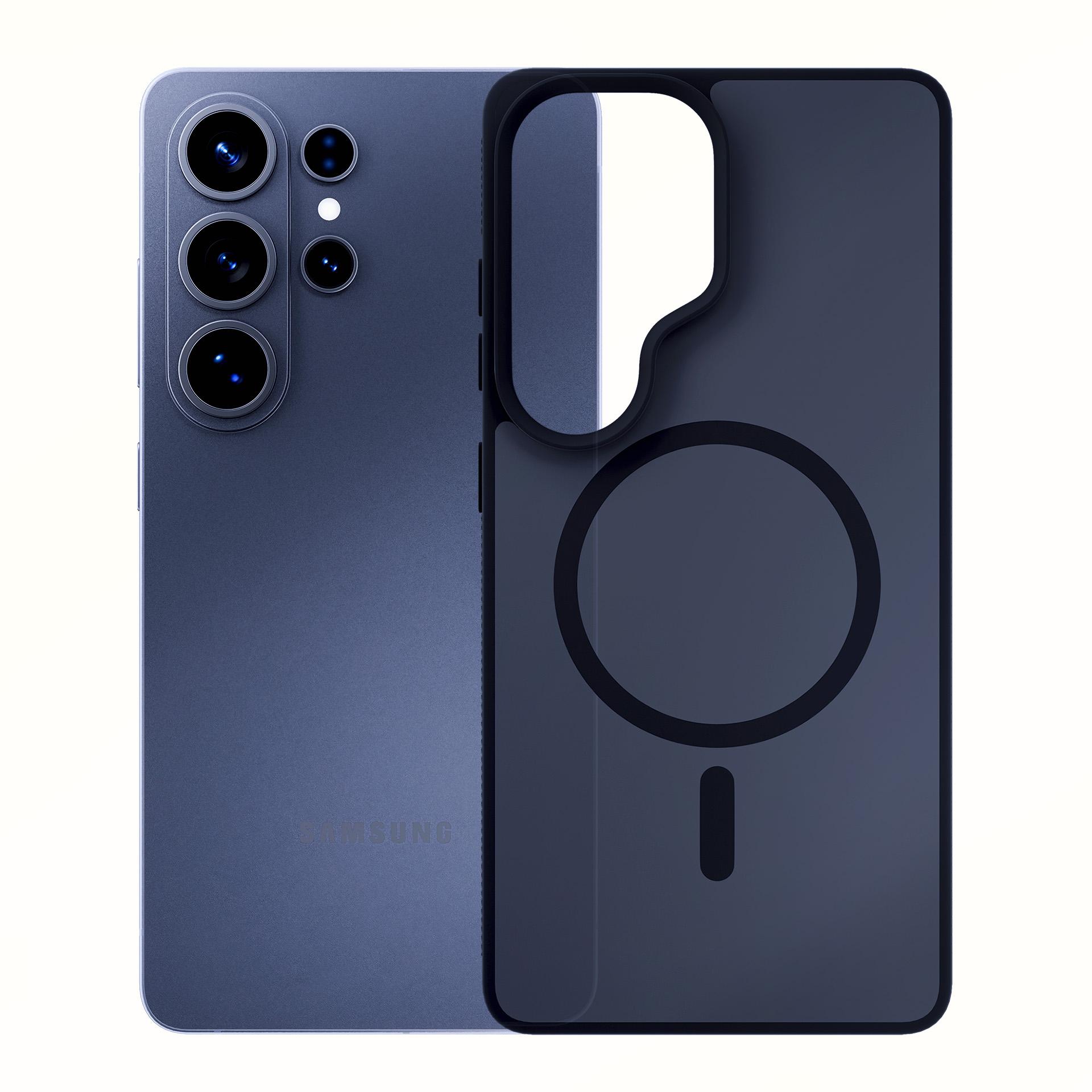 3mk Smoke MagCase for Samsung Galaxy S26 Ultra - harmaa - läpikuultava