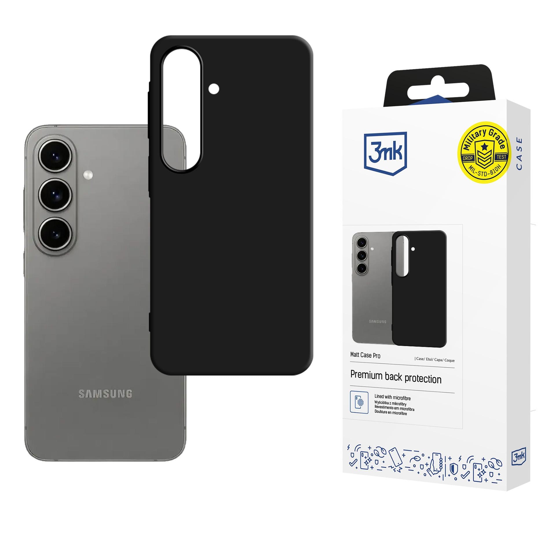3mk Matt Case Pro Samsung Galaxy A57:lle - mattamusta - mattamusta