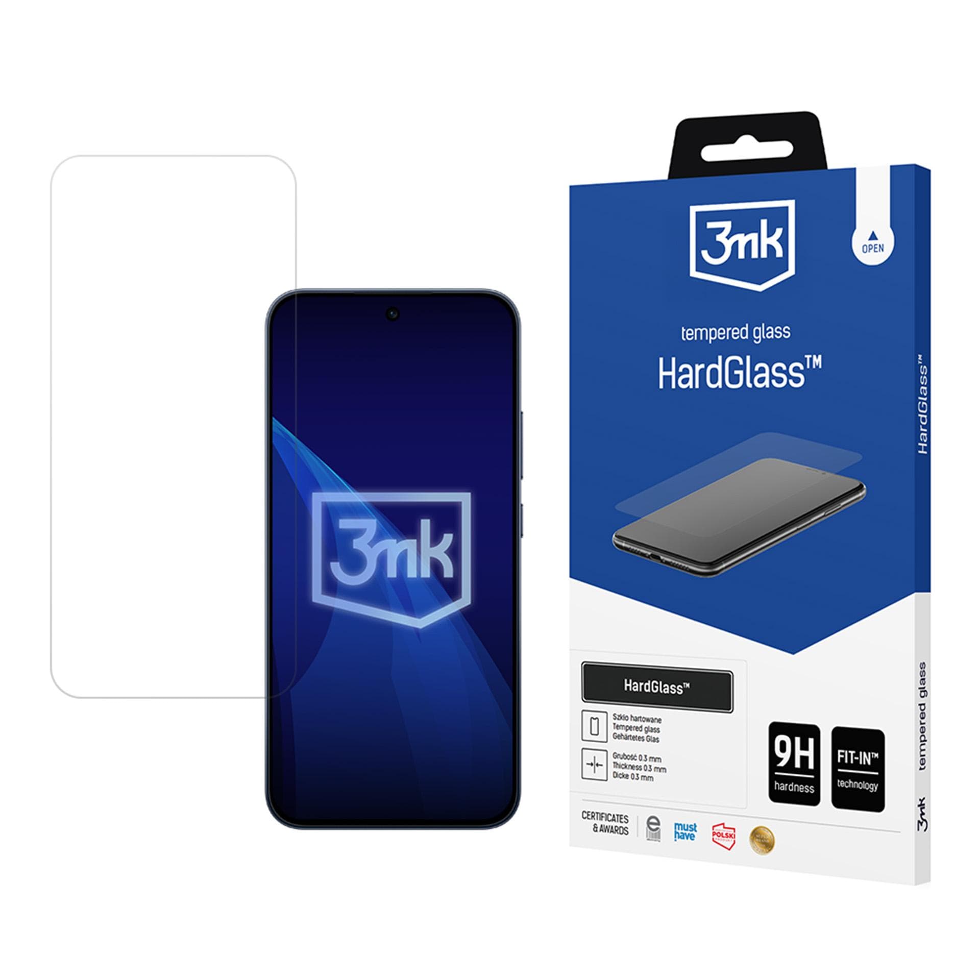 3mk HardGlass karkaistu lasi Oppo Reno 15 F/FS 5G (CPH2801) -puhelimelle