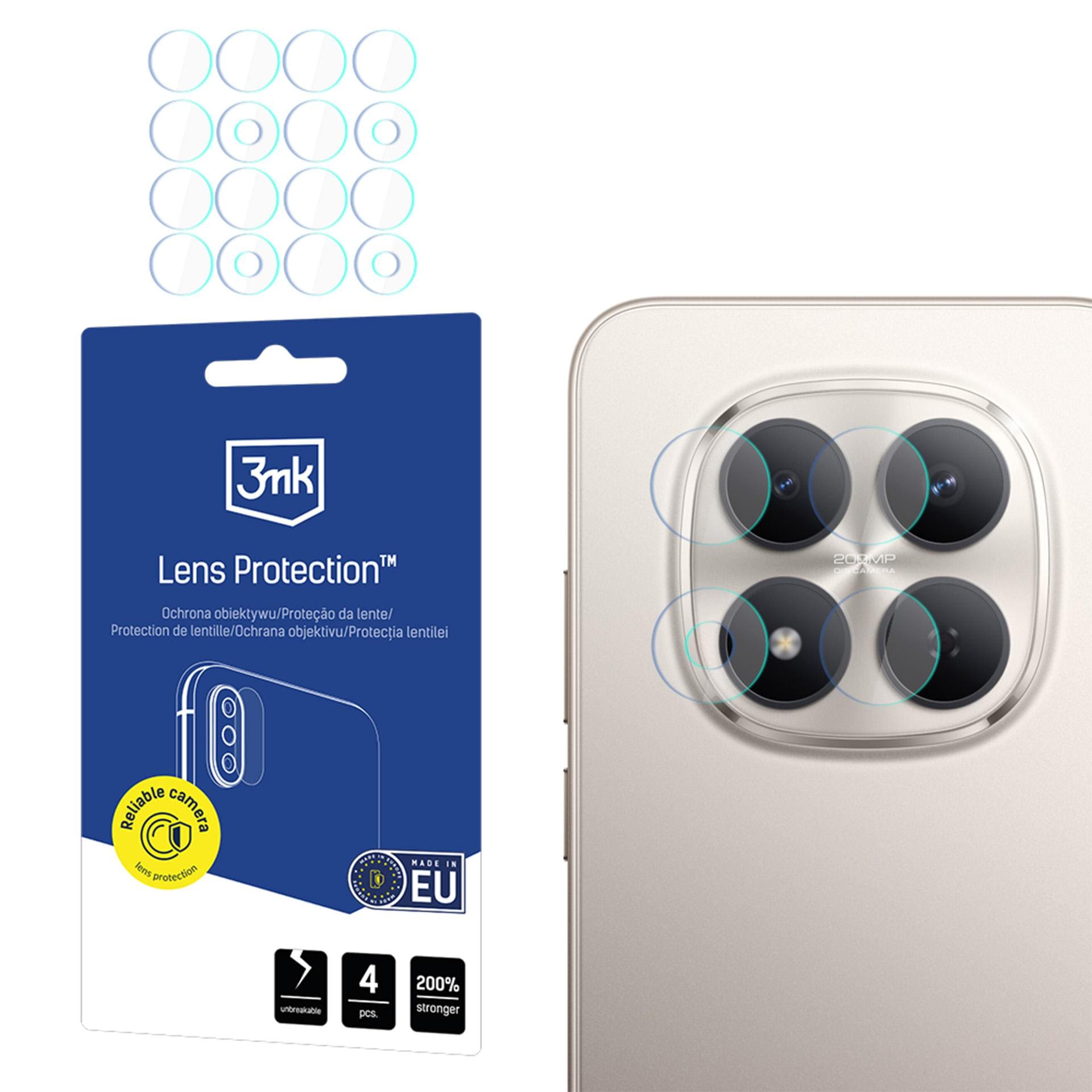 3mk Lens Protection™ hybridi kameran objektiivin lasi Xiaomi Redmi Note 15 Pro 5G:lle