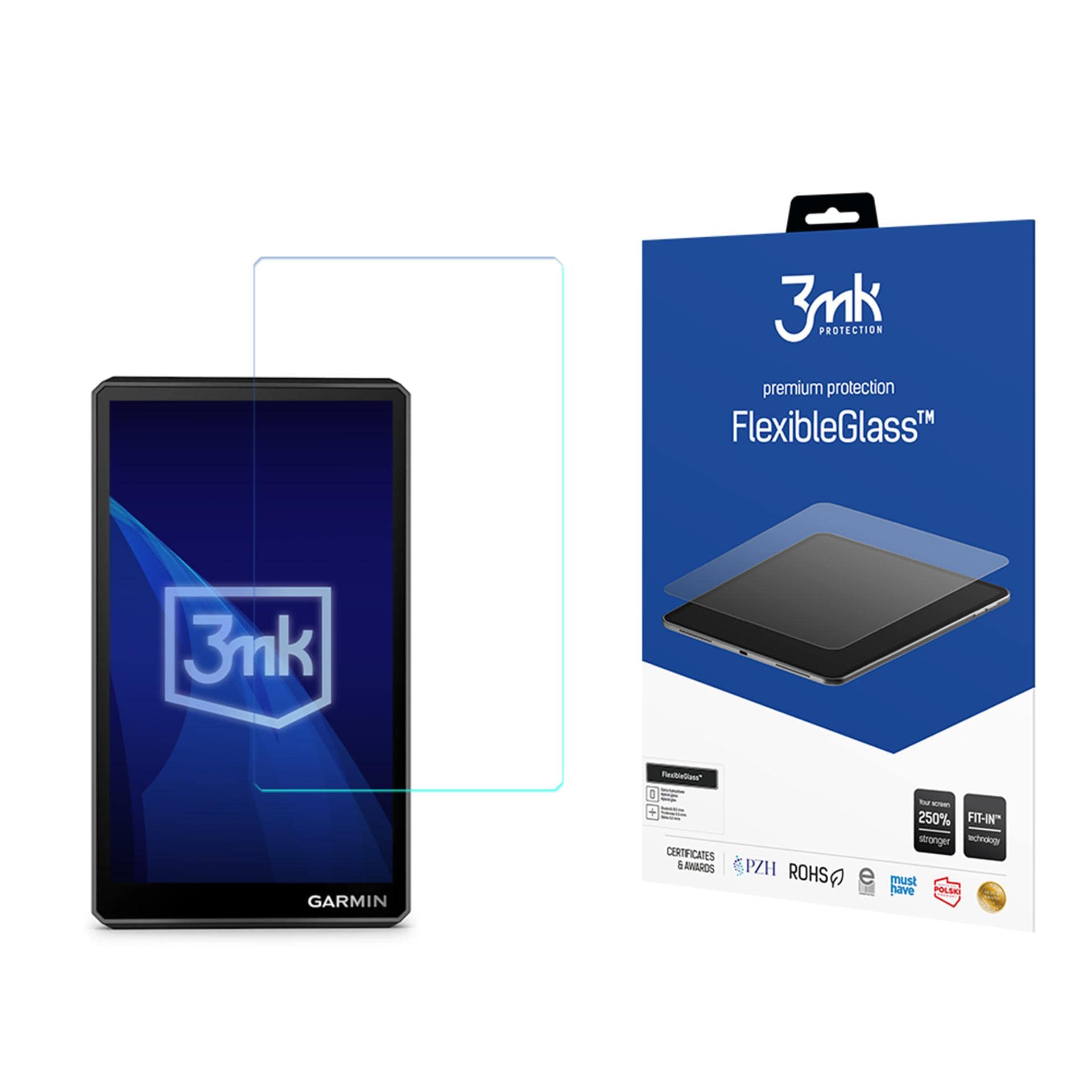 3mk FlexibleGlass-hybridilasi Garmin zumo XT3 6" -laitteeseen 3mk