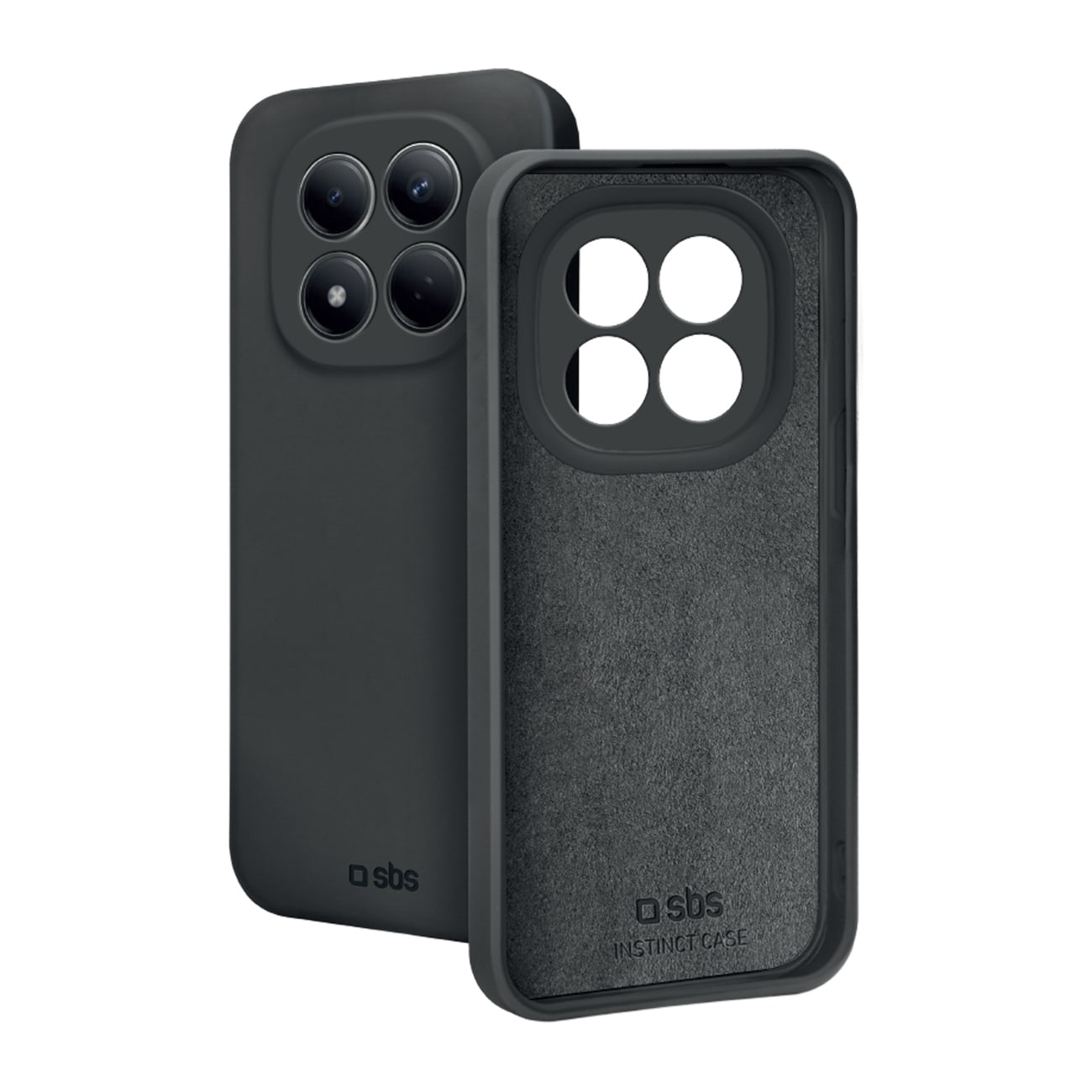 SBS Instinct kotelo Xiaomi Redmi Note 15 Pro 4G - musta