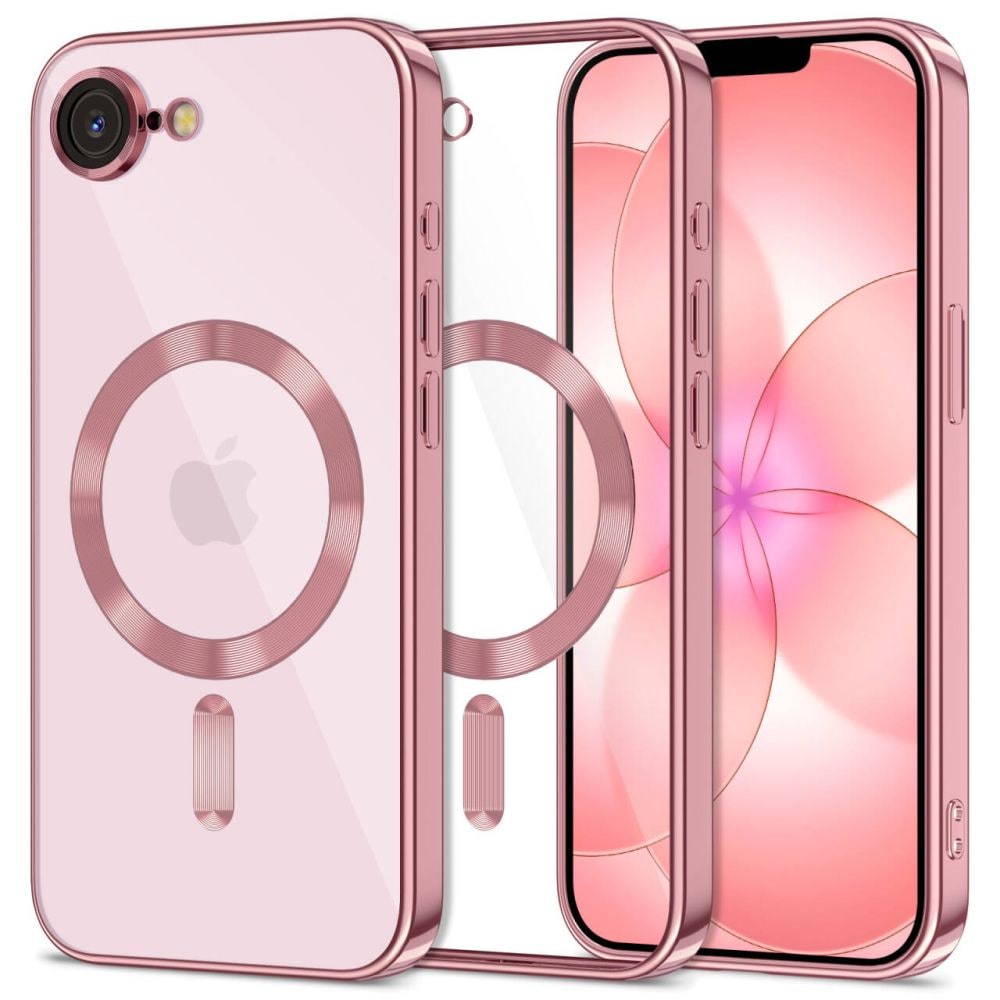 Tech-Protect MagFlex MagSafe -kotelo iPhone 16e / 17e - vaaleanpunainen