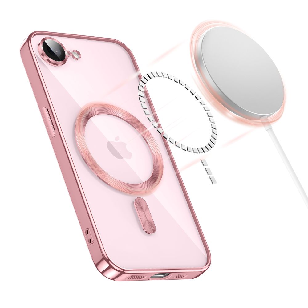 Tech-Protect MagFlex MagSafe -kotelo iPhone 16e / 17e - vaaleanpunainen