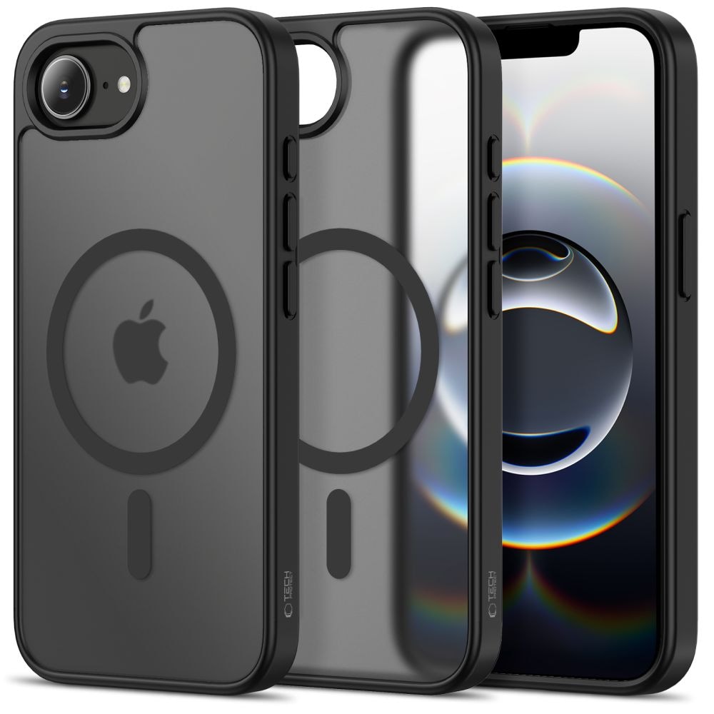 Tech-Protect BasicMag MagSafe -kotelo iPhone 16e / 17e - Musta