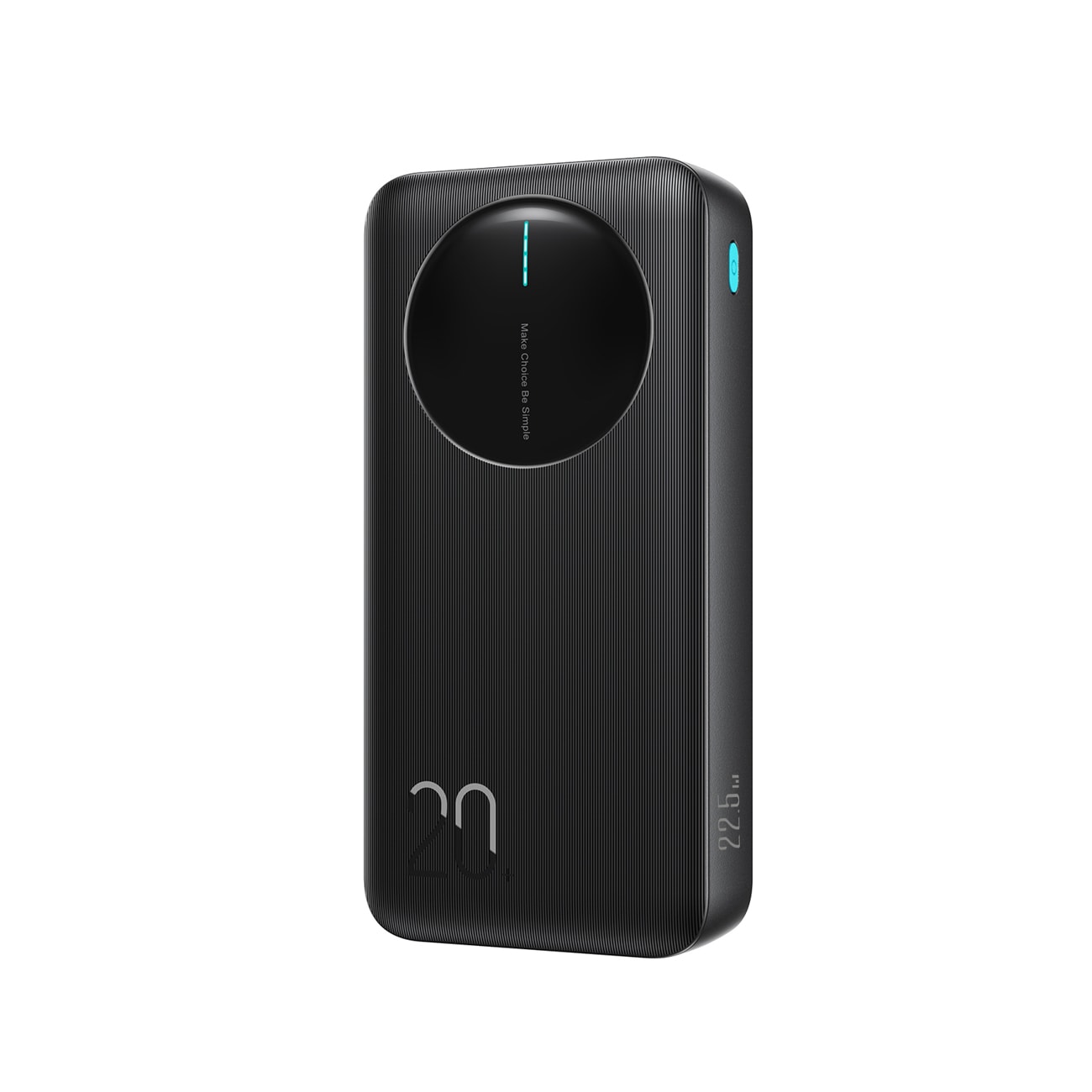 Joyroom JR-PBF14 Pro Powerbank 22.5W 20000mAh digitaalisella näytöllä 2x USB-A 1x USB-C - Musta