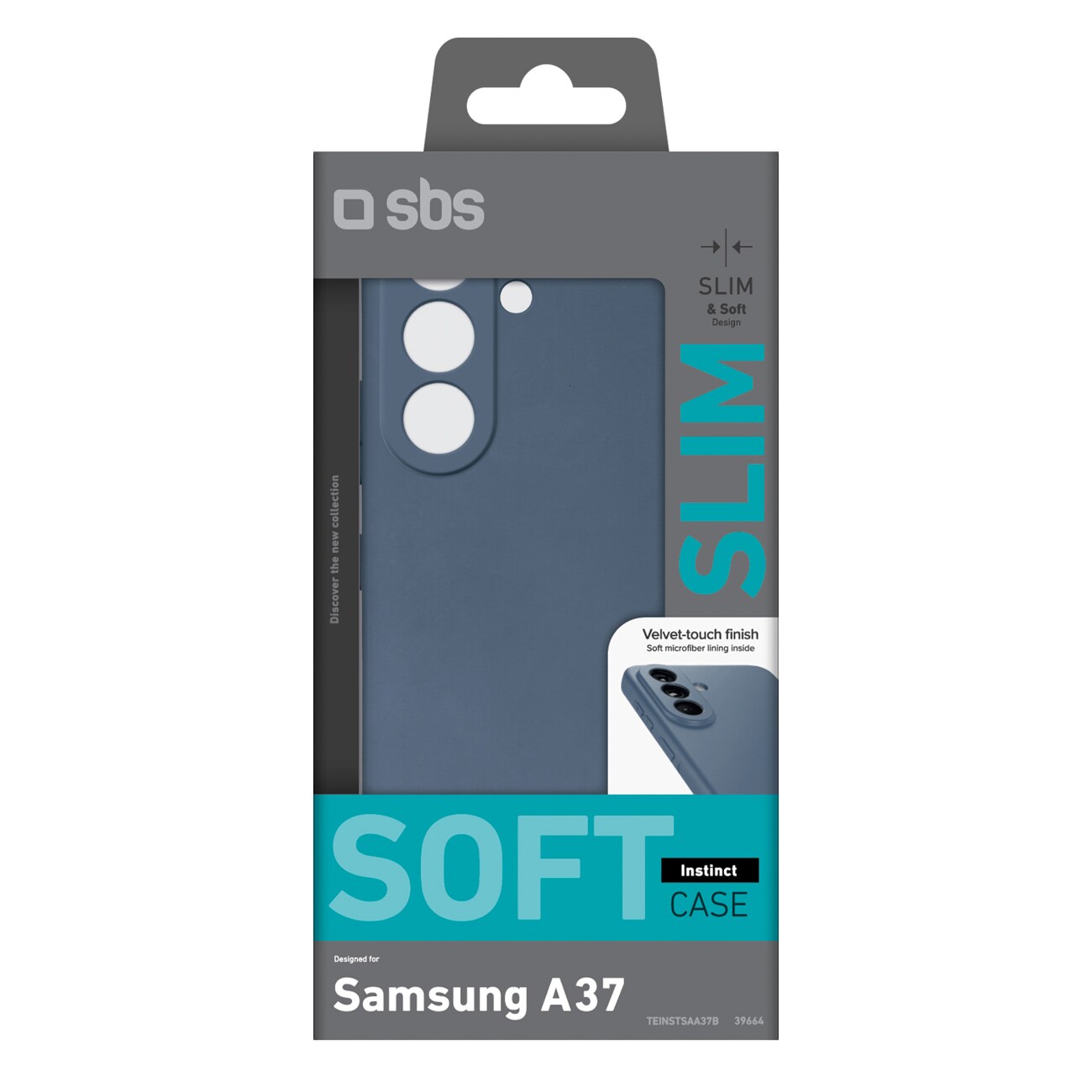 SBS Instinct kotelo Samsung Galaxy A37 - sininen