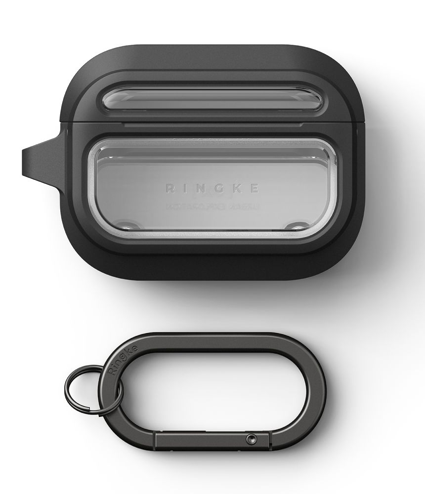 Ringke UX magneettinen kotelo AirPods Pro 3 - musta ja kirkas