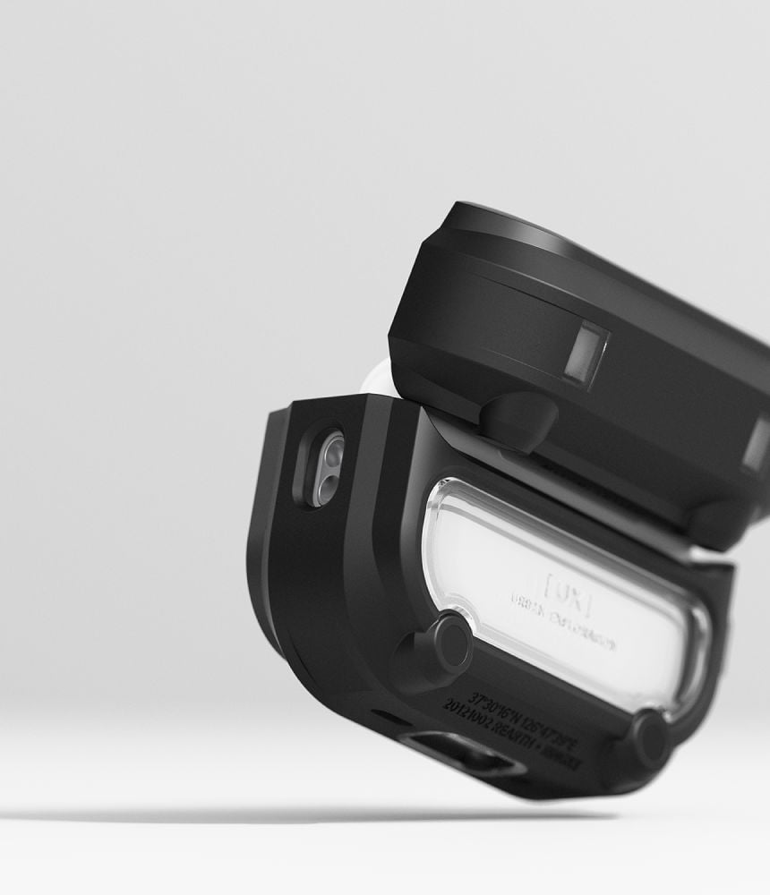 Ringke UX magneettinen kotelo AirPods Pro 3 - musta ja kirkas