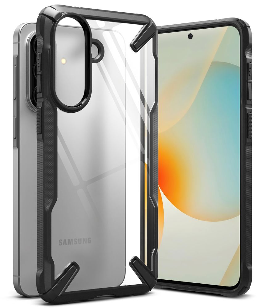 Ringke Fusion X kotelo Samsung Galaxy A57 5G - Kirkas ja musta